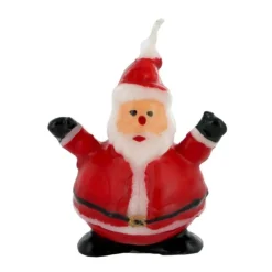 Petite bougie Père Noël-Cerf Dellier