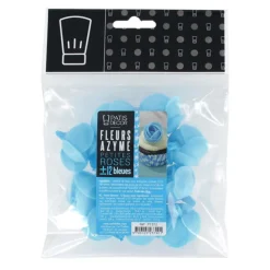 Petite rose bleue en azyme (x12)-Cerf Dellier New