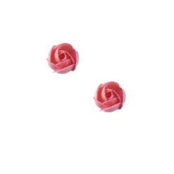Petites roses roses en azyme x12-Cerf Dellier Discount