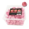 Petites roses roses en azyme (x100)-Cerf Dellier New