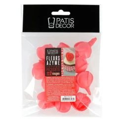 Petites roses rouges en azyme (x12)-Cerf Dellier Clearance