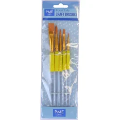 Pinceaux déco assortis (x 5)-Cerf Dellier Clearance