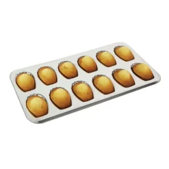Plaque à 12 madeleines en fer blanc Gobel-Cerf Dellier Online
