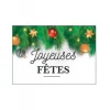 plaquette azyme "Joyeuses fêtes" (x24)-Cerf Dellier Online
