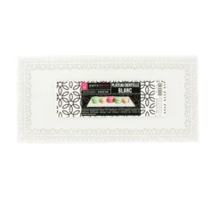 Plateau dentelle rectangulaire blanc-Cerf Dellier Online