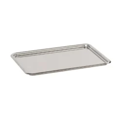 Plateau pâtissier inox bords ronds 24 cm-Cerf Dellier Best