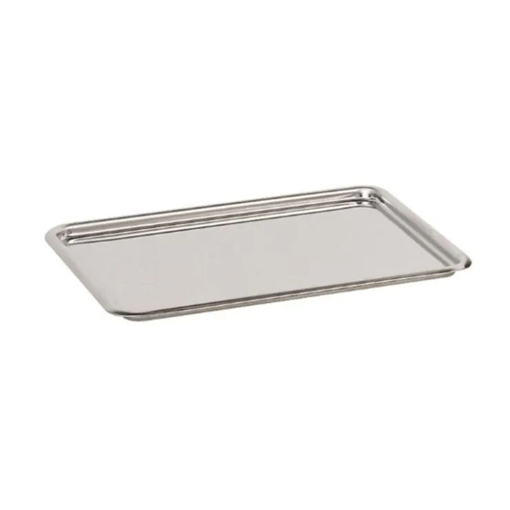 Plateau pâtissier inox bords ronds 24 cm-Cerf Dellier Best