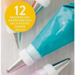 Poches à Douilles Jetables 40cm (x12)-Cerf Dellier Clearance