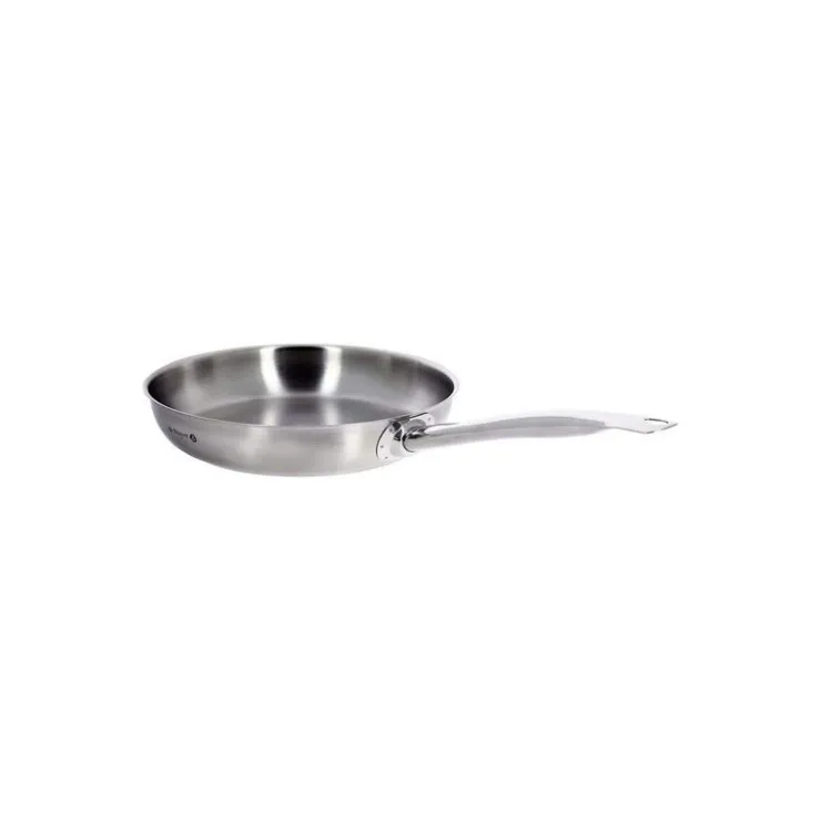 Poêle à frire ronde inox 28 cm-Cerf Dellier Clearance