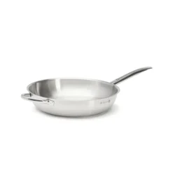 Poêle à frire ronde inox Prim'Appety 32 cm-Cerf Dellier Best
