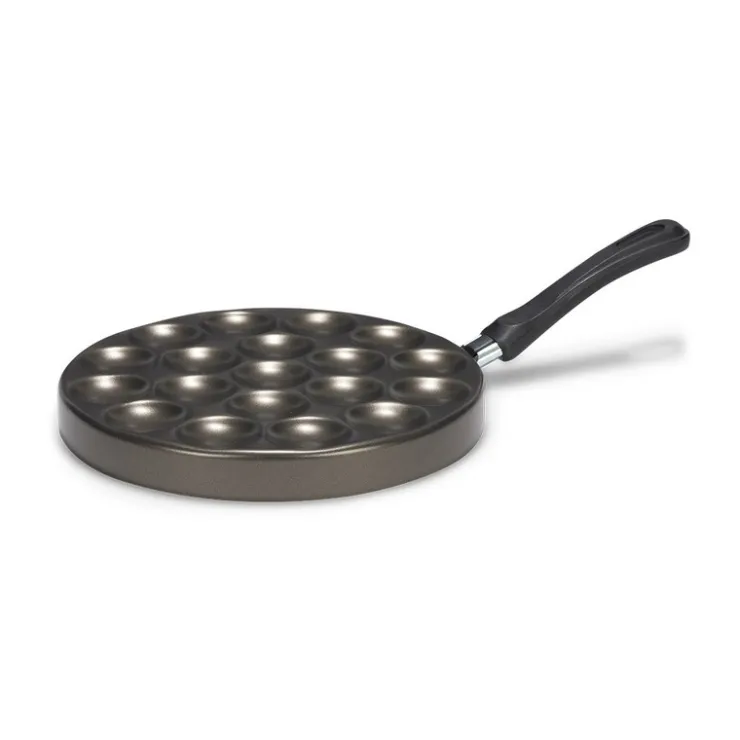 Poêle à mini crêpes antiadhésive 19 cavités-Cerf Dellier Discount