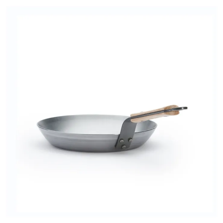 Poêle ronde en Minéral B bois - Ø 24 cm-Cerf Dellier Hot