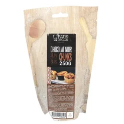 Pépites de chocolat noir chunks Barry 250 g-Cerf Dellier New