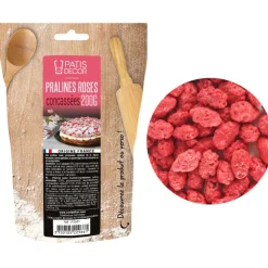 Pralines roses concassées 200 g-Cerf Dellier Hot