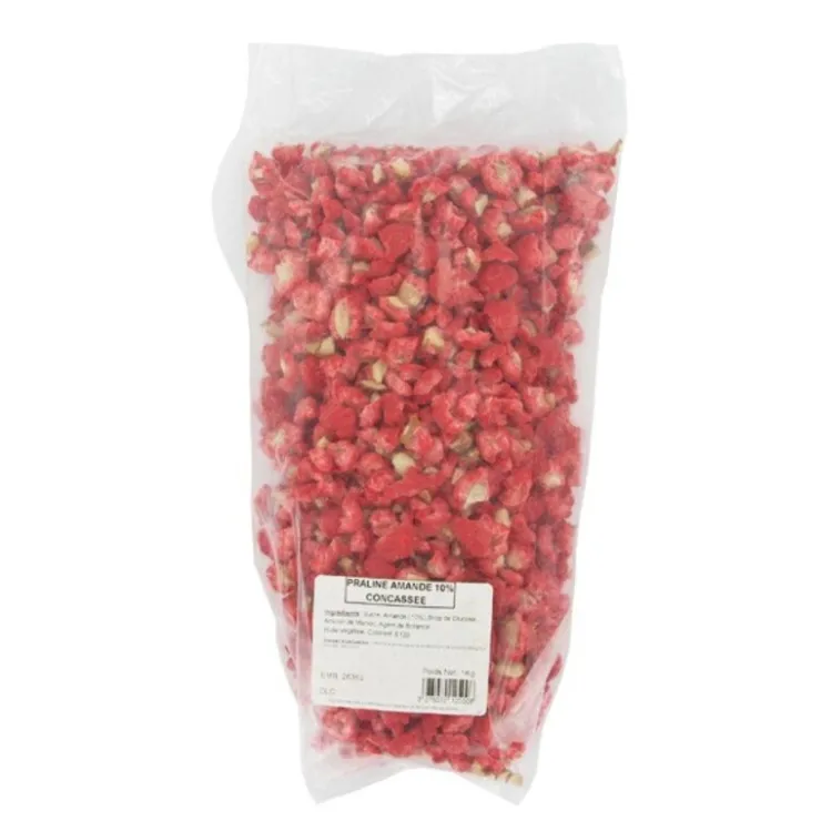 Pralines roses concassées 1 kg-Cerf Dellier