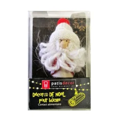 Père Noël bonnet blanc-Cerf Dellier Hot