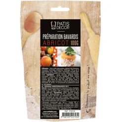 Préparation bavarois Gel Abricot-Cerf Dellier