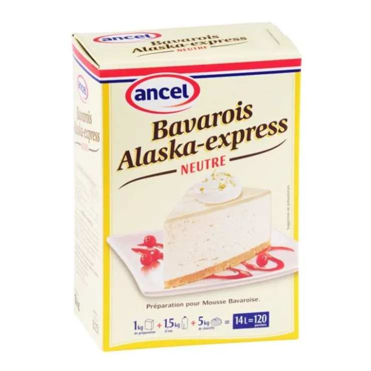 Préparation bavarois Neutre Alaska 1 kg-Cerf Dellier Best