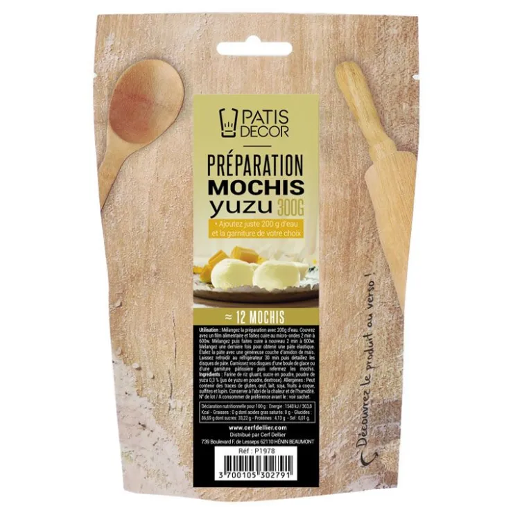 Préparation mochis yuzu 300 g-Cerf Dellier Sale