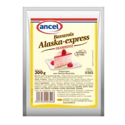 Préparation mousse bavaroise framboise Alaska 200 g-Cerf Dellier Best