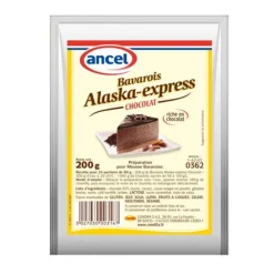 Préparation mousse bavaroise chocolat Alaska 200 g-Cerf Dellier Hot