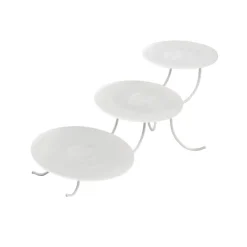 Présentoir 3 plateaux ovales assortis-Cerf Dellier Clearance