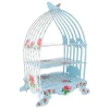Présentoir cage à oiseaux bleu-Cerf Dellier Hot