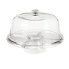 Présentoir cloche à gâteau sur pied 28 cm-Cerf Dellier Hot