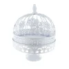 Présentoir gâteaux cage brodée 26 cm-Cerf Dellier Outlet