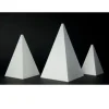 Présentoir polystyrène pyramide 4 faces-Cerf Dellier Clearance