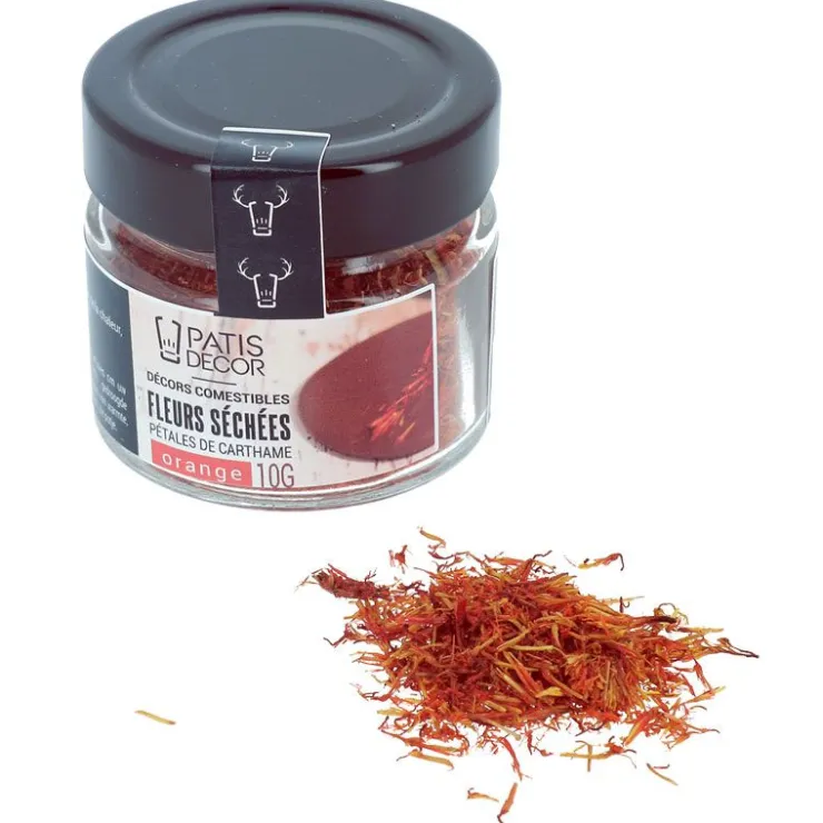 Pétales de carthames séchées 10 g-Cerf Dellier