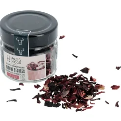 Pétales d'hibiscus rouges séchées 15 g-Cerf Dellier Hot