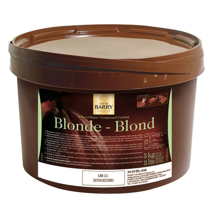 Pâte à glacer blonde Barry 5 kg-Cerf Dellier Online