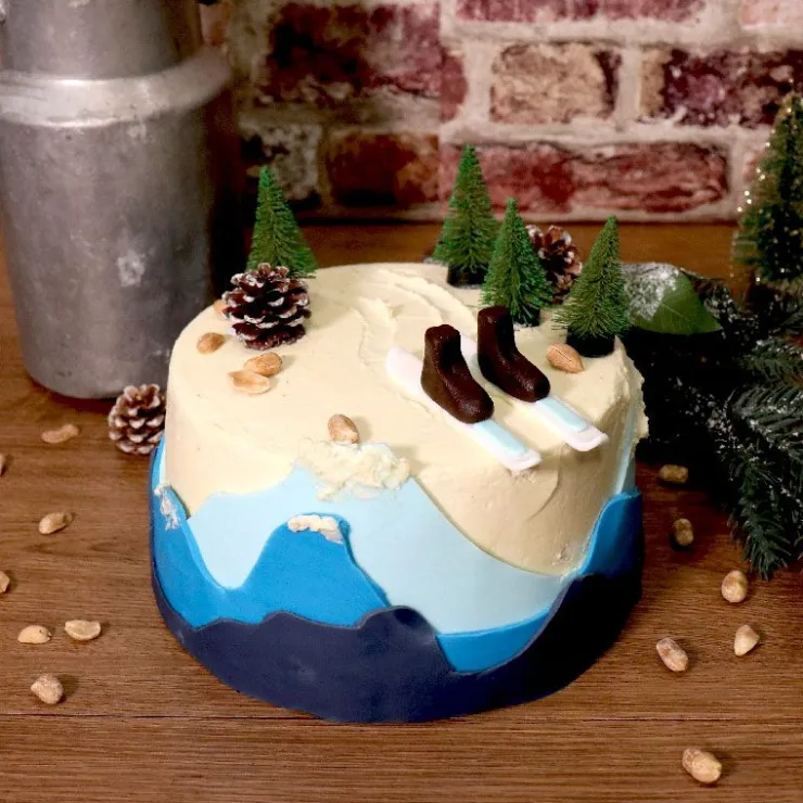 Pâte à sucre bleue pastel étalée - DDM 09/24-Cerf Dellier Discount