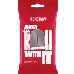 Pâte à sucre Gris Renshaw 250 g-Cerf Dellier New