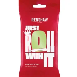 Pâte à sucre Vert Pastel Renshaw 250 g-Cerf Dellier New