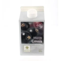 Purée de cassis Ravifruit 500 g - DDM 01/25-Cerf Dellier Best