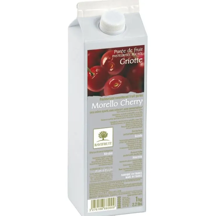 Purée de griotte Ravifruit 1 kg-Cerf Dellier Online