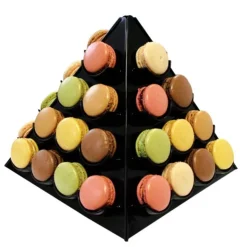 Pyramide à macarons noire-Cerf Dellier Sale