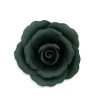 Rose noire en pastillage 9 cm-Cerf Dellier
