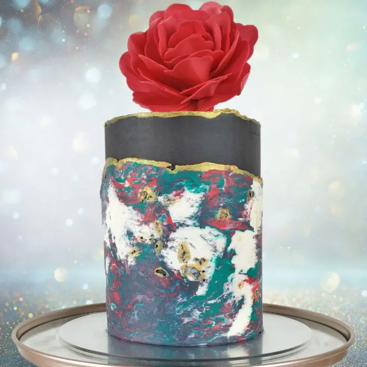 Rose rouge géante azyme-Cerf Dellier Clearance