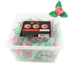 Roses roses et feuilles en azyme (x80)-Cerf Dellier Clearance