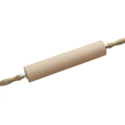 Rouleau à pâte avec poignées en hêtre diamêtre 8 cm 40 cm-Cerf Dellier Online