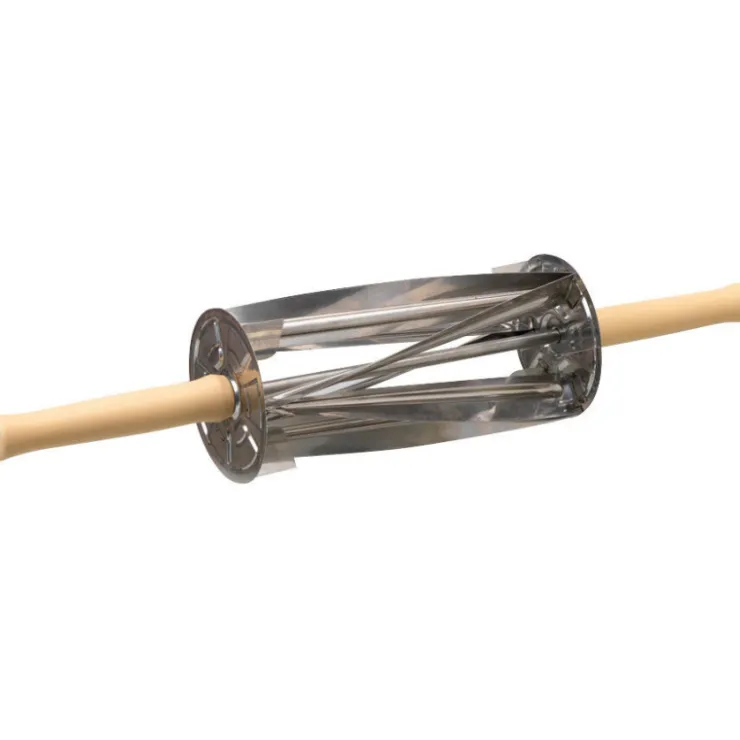 Rouleau coupe-croissants inox triangle 21x9,7 cm-Cerf Dellier Clearance