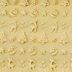 Rouleau empreintes en bois Noël-Cerf Dellier Best