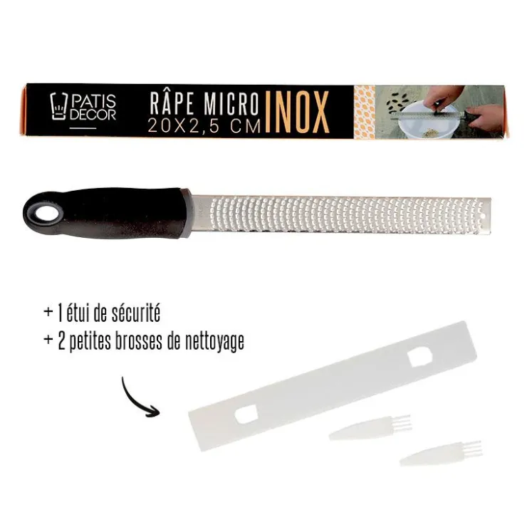 Râpe micro inox-Cerf Dellier Outlet
