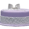 Ruban pâte à sucre coeurs h 5 cm (1,25 m)-Cerf Dellier Clearance