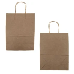 Sac en papier kraft - 25x12x33 cm-Cerf Dellier Hot