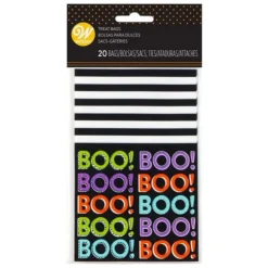 Sachets à confiseries Boo Wilton (x20)-Cerf Dellier