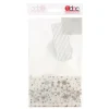 Sachets bonbons flocons dorés + liens - 14 x 23 cm (x 10)-Cerf Dellier Best